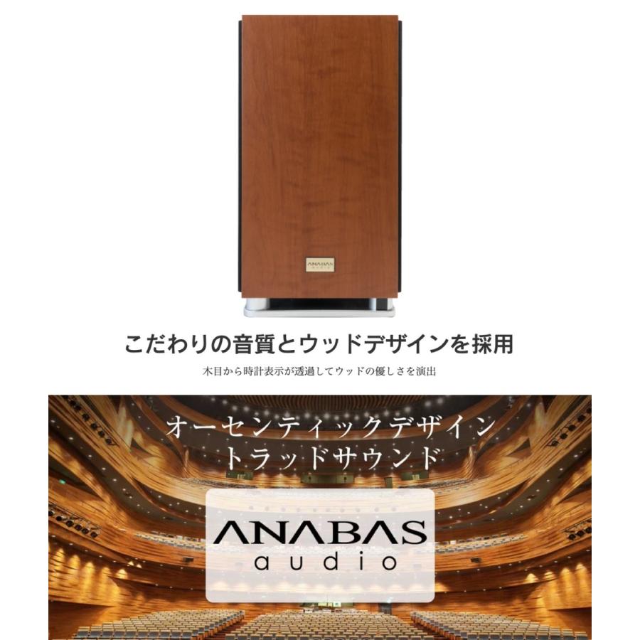 ANABAS AA-001 CDクロックラジオシステム CDプレーヤー オーセンティックアナバスオーディオ (10) |  | 02