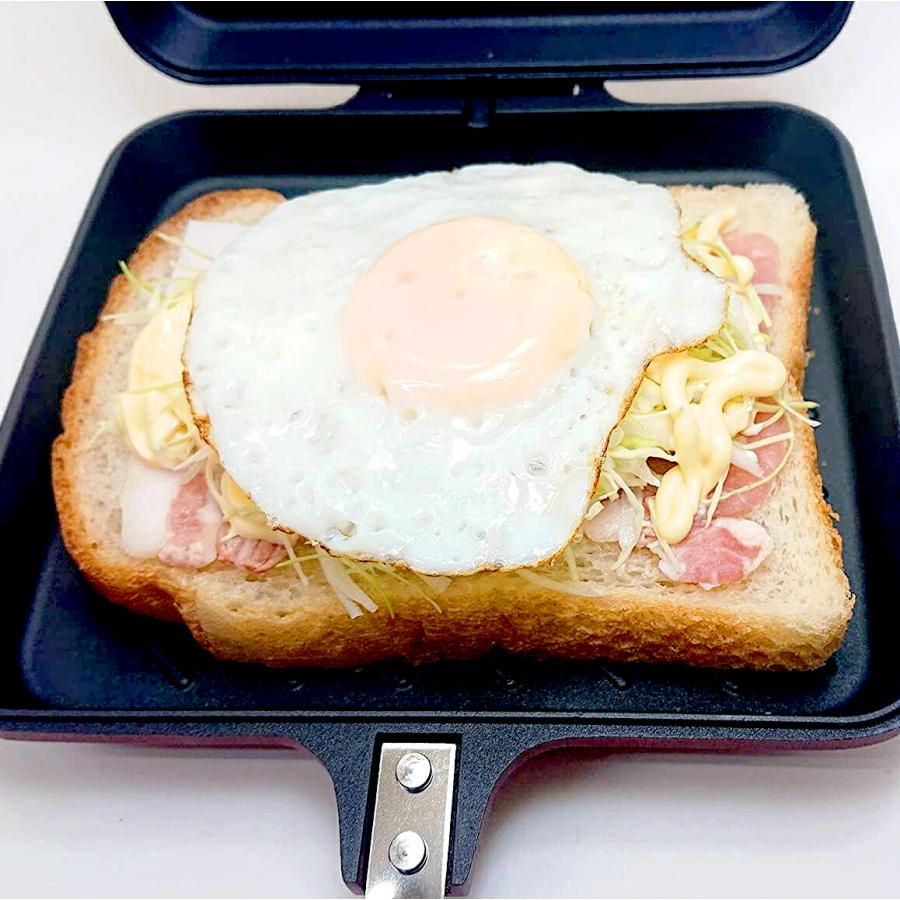 杉山金属 KS-3198 ツインクッカー ホットサンドメーカー グリルパン 燕三条 日本製 MT.SEDAR (06) |  | 04