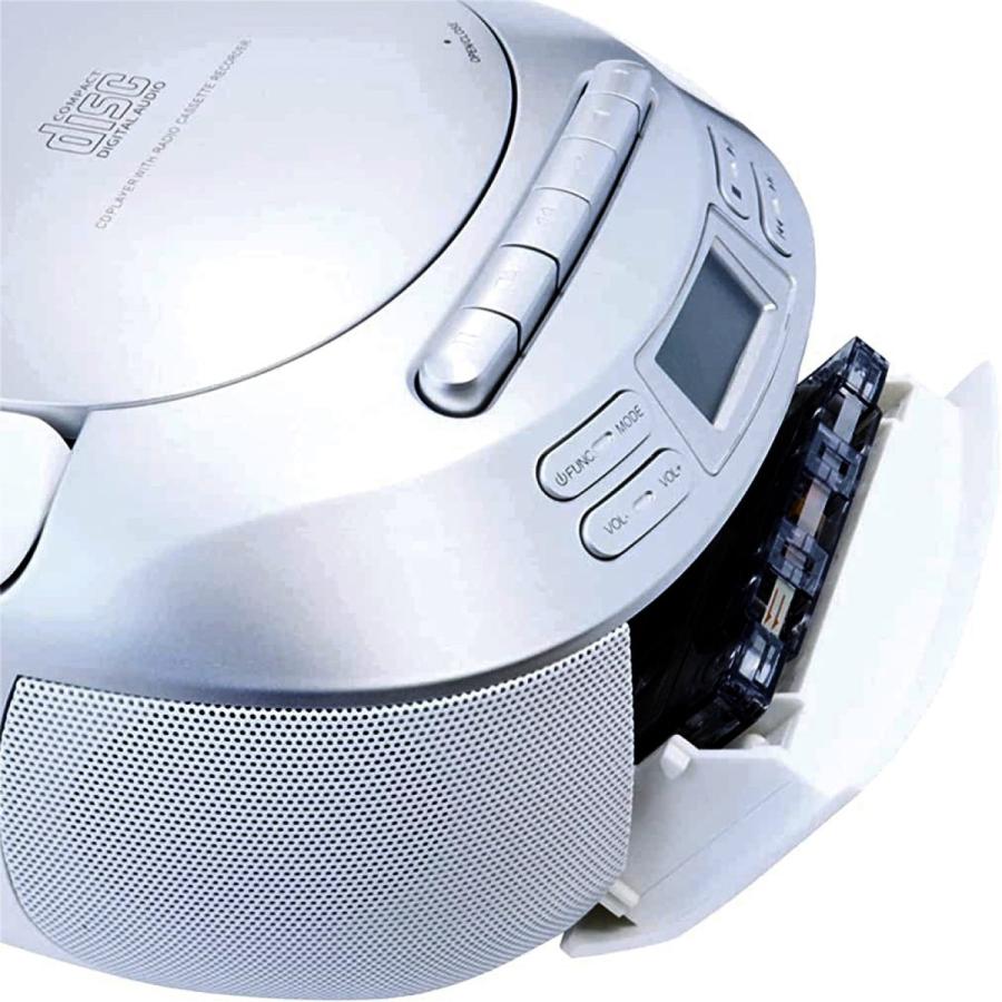 EAST EA-CRCA CDラジカセ AM FM ラジオ CD カセットテープ 再生 録音 EA-CRCD AZUMA アズマ (R) | イースト | 02