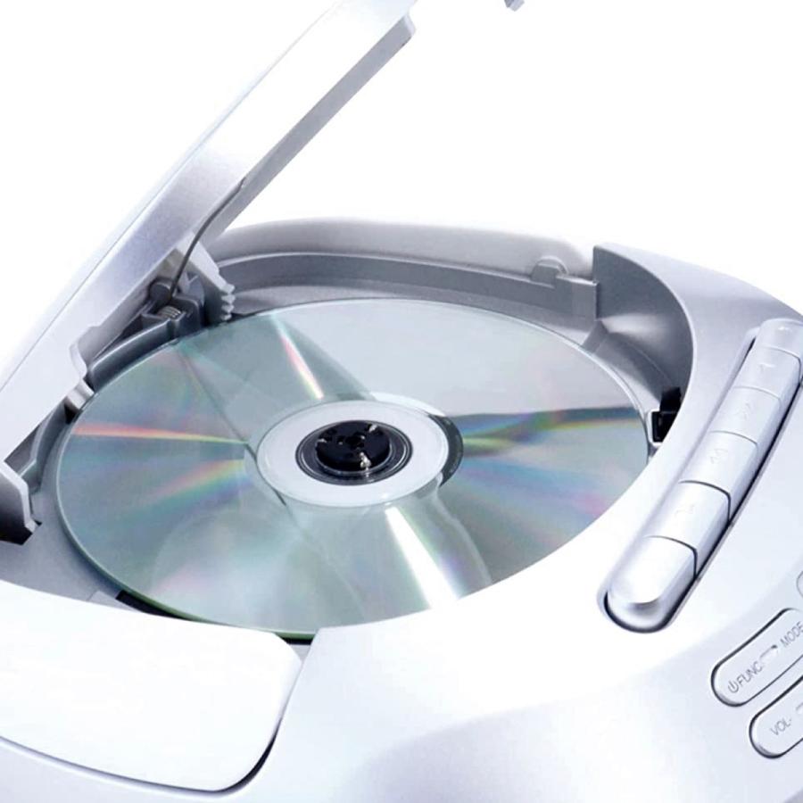 EAST EA-CRCA CDラジカセ AM FM ラジオ CD カセットテープ 再生 録音 EA-CRCD AZUMA アズマ (R) | イースト | 03