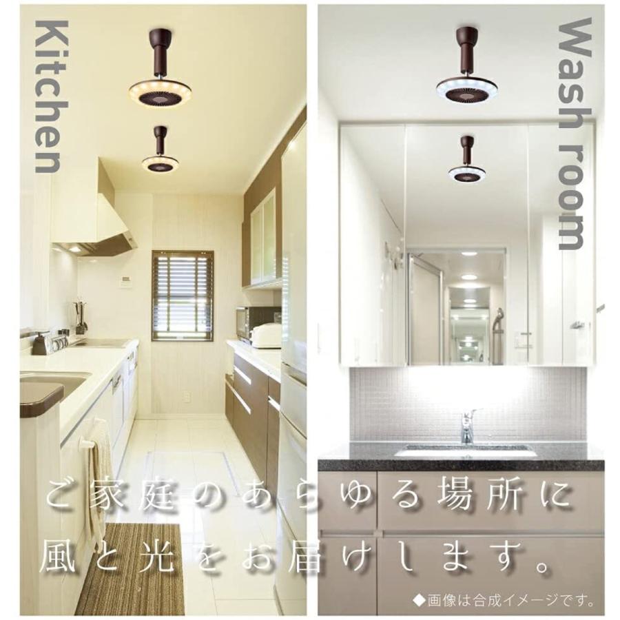 サーキュライト DSLH60CLW DSLH60CDW 木目調 引掛け ソケット 調色 電球色 CIRCULIGHT (06) | Luminous | 03