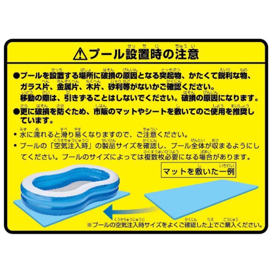 DWE22-01 大型 ラグーンプール 240cm 大型 ビニールプール 水あそび  家庭用プール ドウシシャ (10) | DOSHISHA | 04