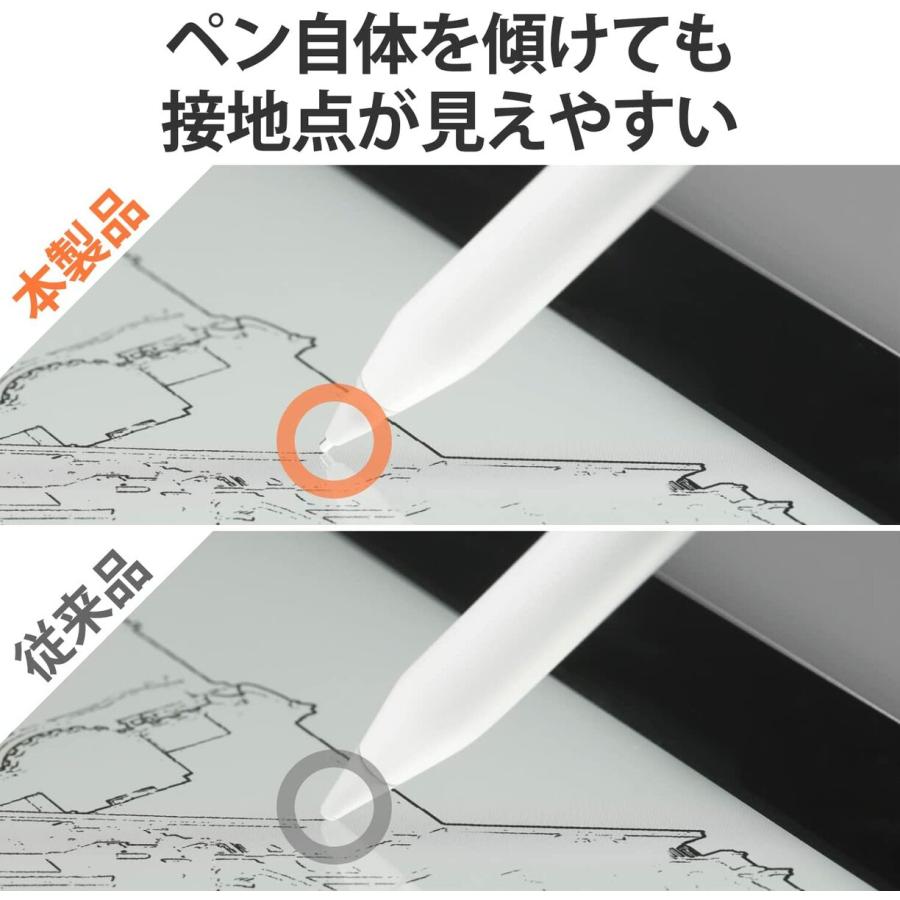 ELECOM Apple Pencil 専用 交換 金属製 ペン先 2個セット 銅製 極細 太さ1mm エレコム P-TIPAP01 (C) |  | 05