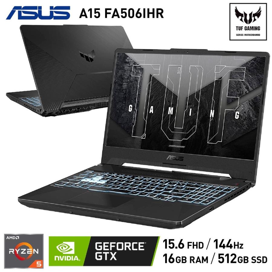 ASUS FA506IHR-R5G1650N TUFGaming A15 FA506IH ノートパソコン 日本語キーボード エイスース (10) | TUF Gaming