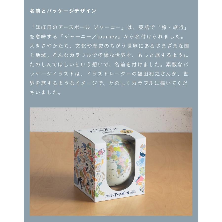 ほぼ日のアースボール ジャーニー 地球儀 直径約20cm iPhone iPad iOS アースボール 知育玩具 ほぼ日 (R) |  | 09