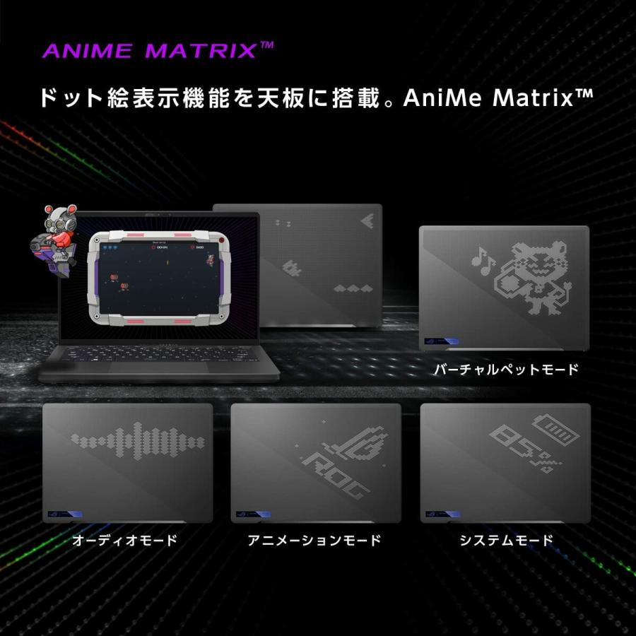 ASUS GA402RK-R76RX6800SGL ROG Zephyrus G14 ゲーミングノート PCAMD Ryzen 7 エイスース (10) | ROG | 03