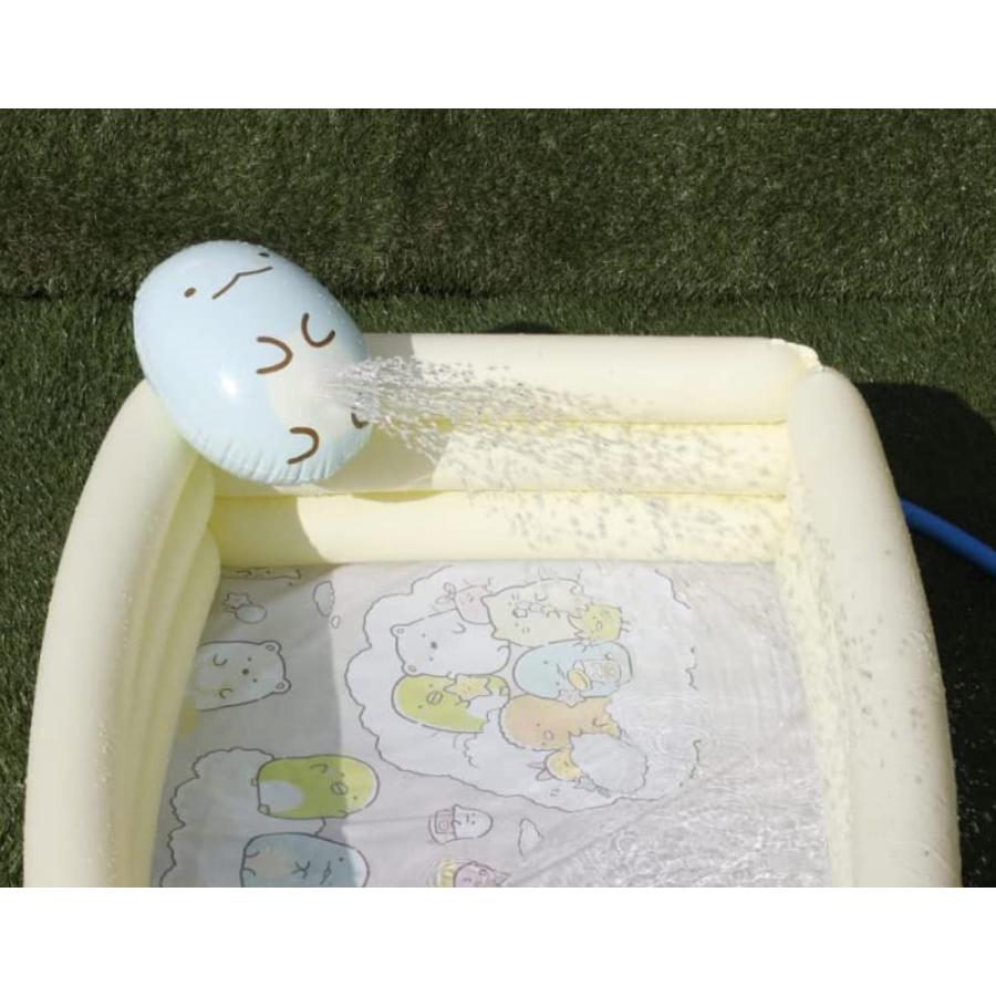 すみっコぐらし とかげのシャワーつきプール 子供 キッズ プール シャワー リリック (08) |  | 02