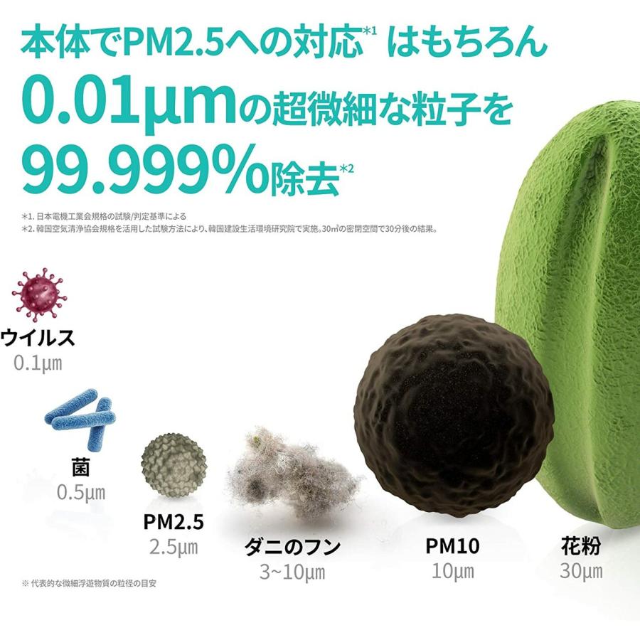 COWAY AP-1512HH 空気清浄機 AIRMEGA MIGHTY エアメガ 30畳 抗菌 HEPAフィルター コーウェイ (16) |  | 02