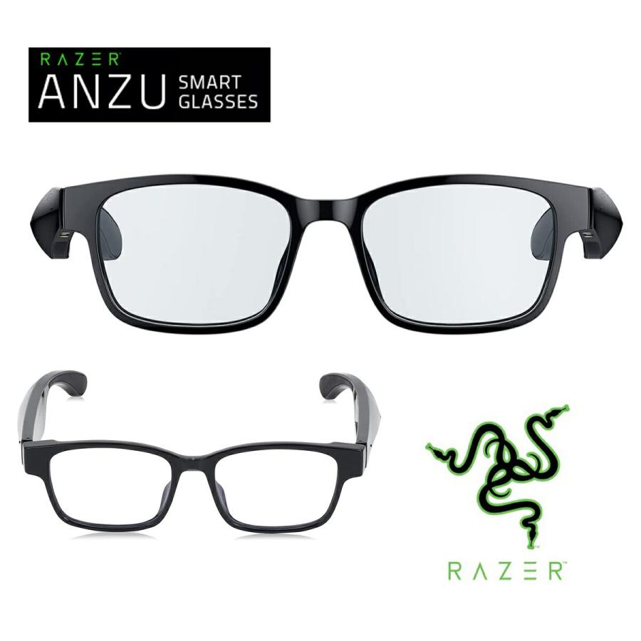 Razer RZ82-03630600-R3M1 Anzu Smart Glasses Rectangle スマートグラス レイザー (06) | 