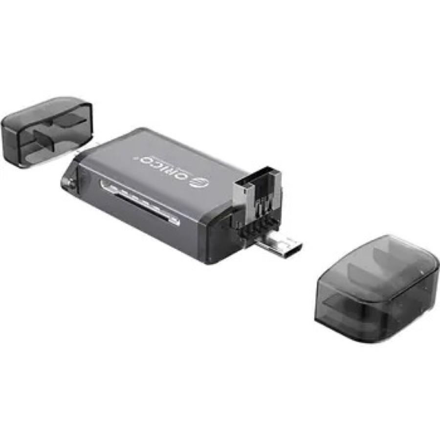 【処分特価】 ORICO 2CR61 カードリーダー 6in1 USB Type-A Type-C microUSB SDカード USB-C オリコ (C) 2CR61 |  | 01