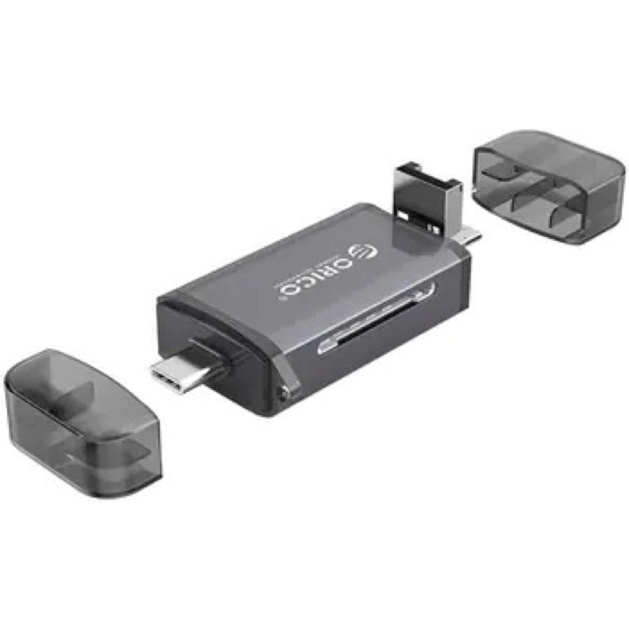 【処分特価】 ORICO 2CR61 カードリーダー 6in1 USB Type-A Type-C microUSB SDカード USB-C オリコ (C) 2CR61 |  | 04