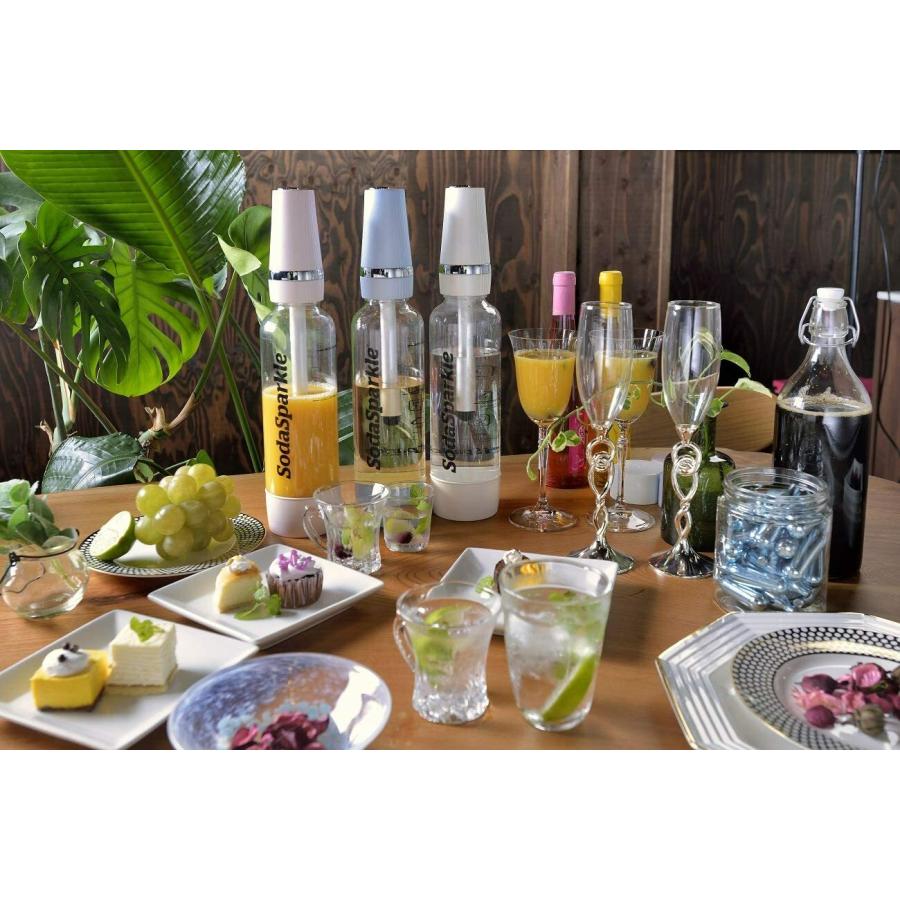 SodaSparkle MS2-1 マルチスパークル II  1L ボトル ソーダメーカー  使い捨てカートリッジ ソーダスパークル (10) |  | 06