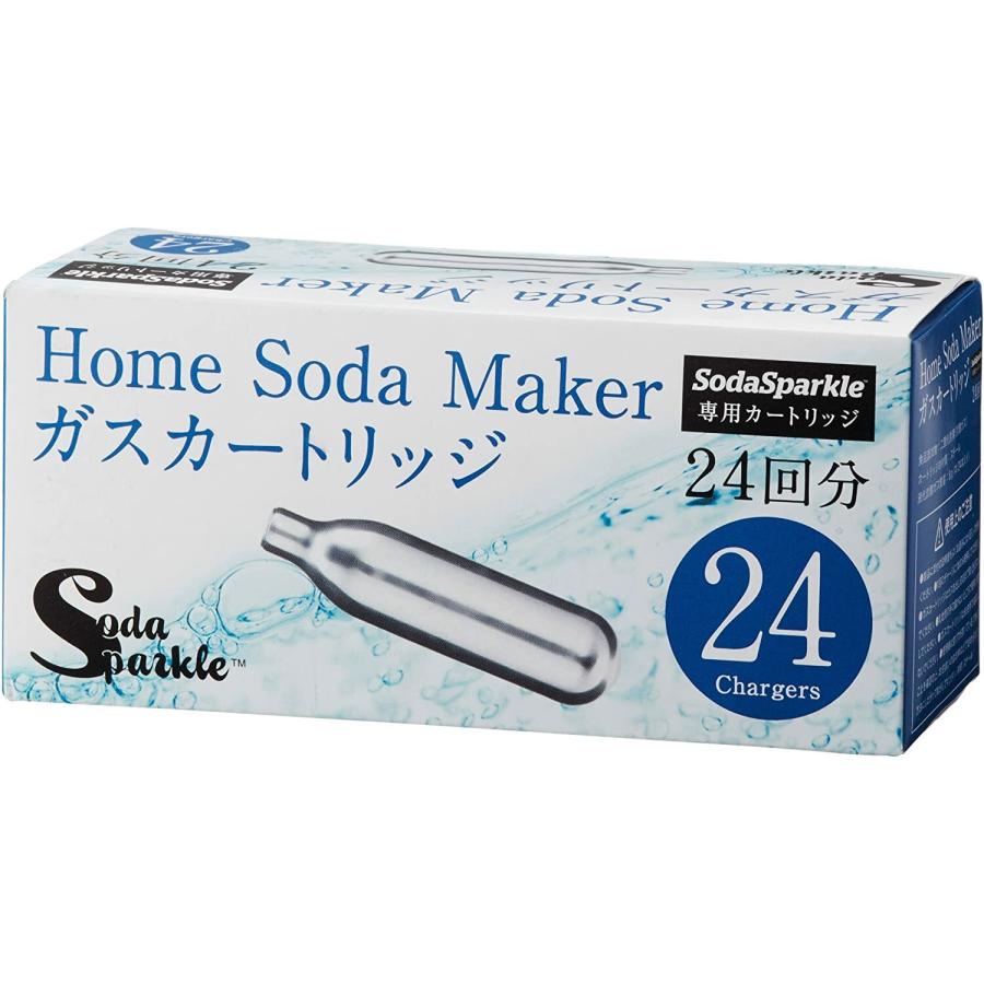SodaSparkle 24本入(1箱)  SSK003-24 専用ガスカートリッジ マルチスパークル II MS2-1 ソーダスパークル (06) |  | 01
