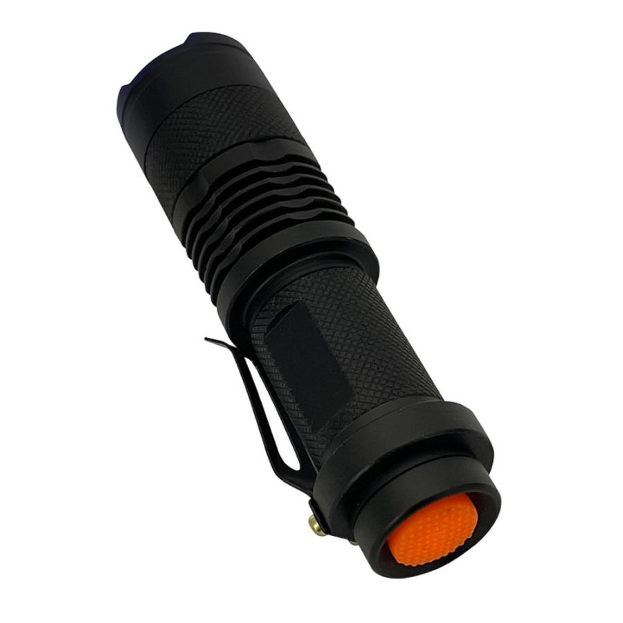 TRM-BL395 ブラックライト 395nm 乾電池式 ブラック アルミボディ UVライト ジェルネイル (C) |  | 01