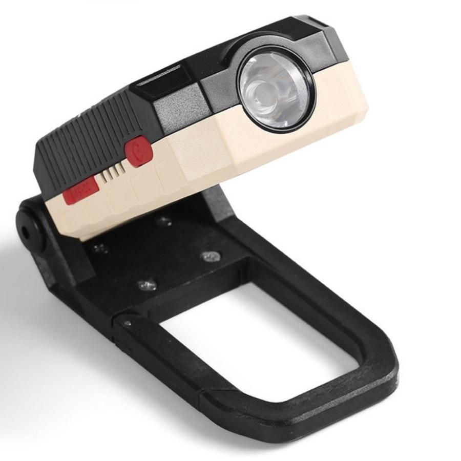 TRM-WL004 LED ワークライト 防水 IPX6 カラビナフック マグネット USB 充電式 キャンプ  (05) |  | 01