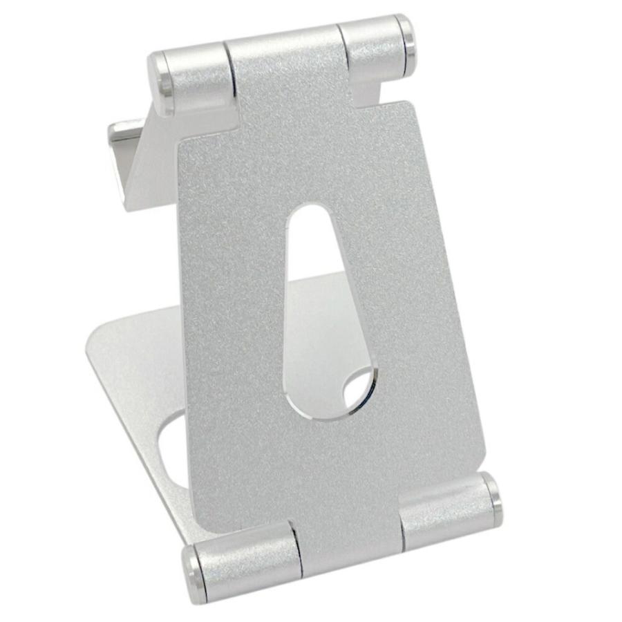 TR-CST001 スマホスタンド 縦置き 横置き 対応 アルミ製 コンパクト 軽量 卓上 スタンド ホルダー (C) |  | 01