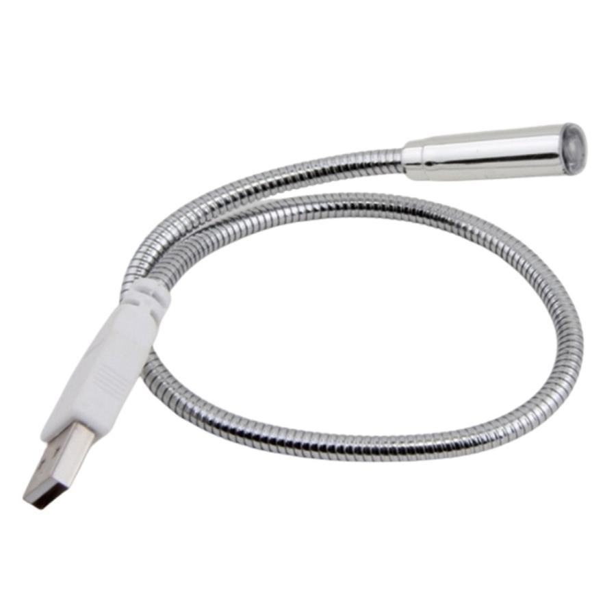 TR-FLU002 USB フレキシブル ライト Type-A シルバー LEDライト フレキシブルアーム (C) | 