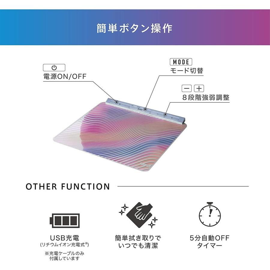 ATEX AX-KXL5700SV EMS シート ネクサ エクササイズ W360×L340×H20mm ルルド アテックス (06) |  | 05