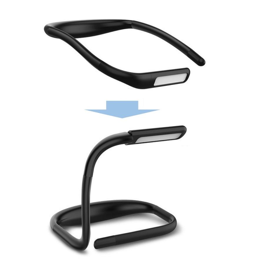 TR-NCL002 ハンズフリー LED ネックライト 充電式 無段階 調光 調色 機能付 首掛け式 曲がる 角度調整 作業灯 読書灯 ライト 防災用 (06) |  | 01