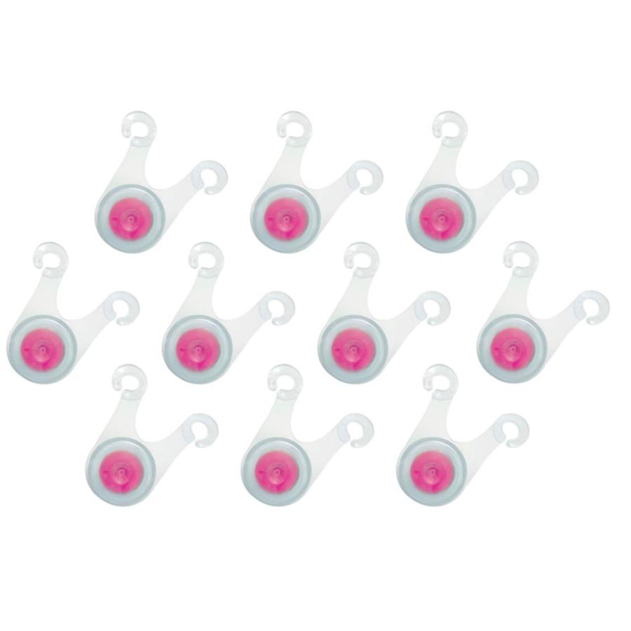 TR-ROL010 LED ロープライト 10個セット アウトドア 作業現場 キャンプ 夜間 転倒防止 装飾 目印 安全確保 3モード 点滅 スロー点滅 点灯 (C) |  | 03