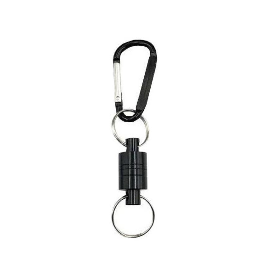TR-STP008 カラビナ式 マグネット ストラップ 小型 軽量 荷重3kg 小物 鍵 懐中電灯 小さめ 工具 アウトドア 作業 (C) |  | 01