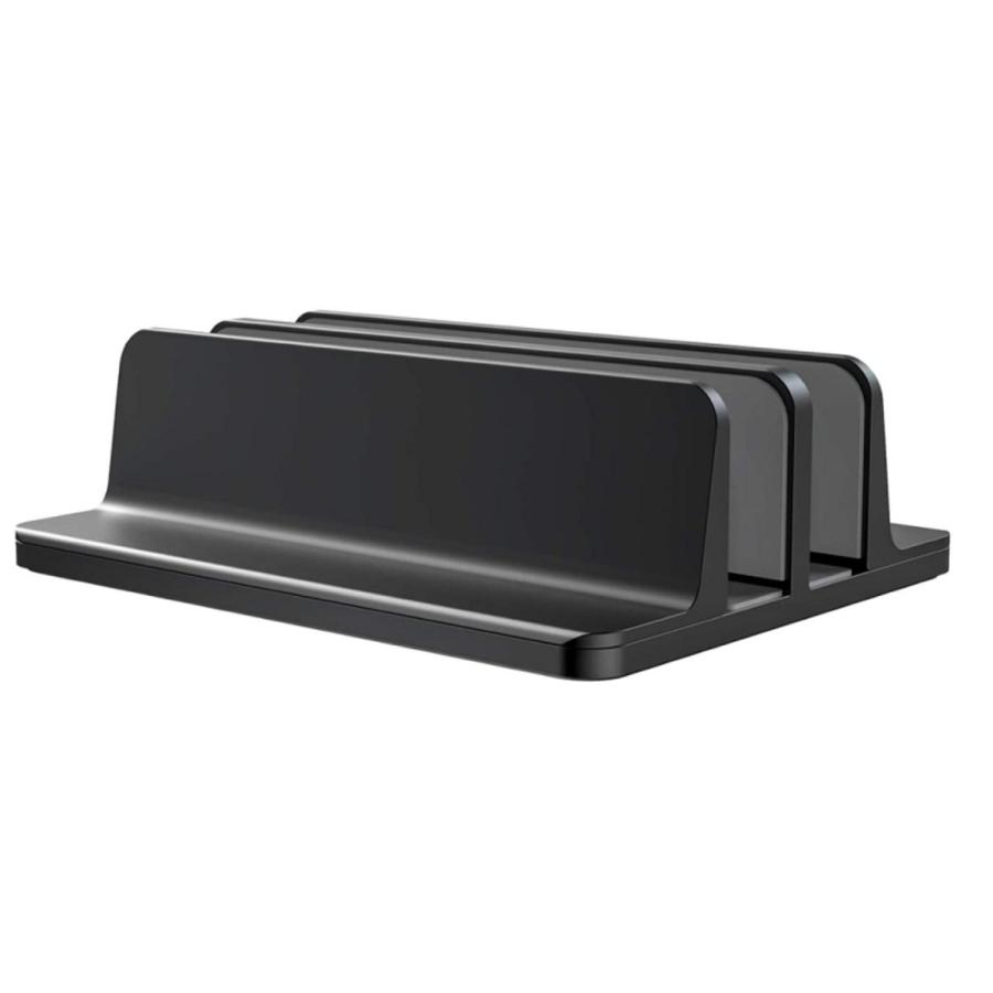 TR-TS002 ノートパソコン タブレット スタンド アルミ合金製 縦置き 2台用 タブレットホルダー  (06) |  | 02