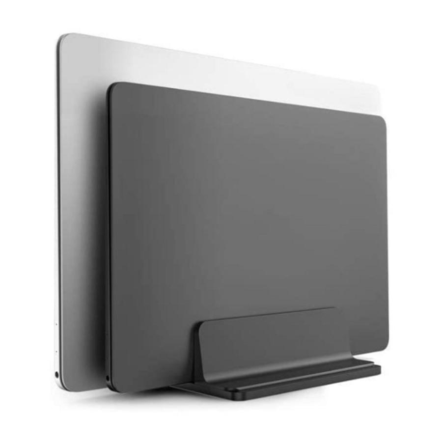 TR-TS002 ノートパソコン タブレット スタンド アルミ合金製 縦置き 2台用 タブレットホルダー  (06) |  | 03