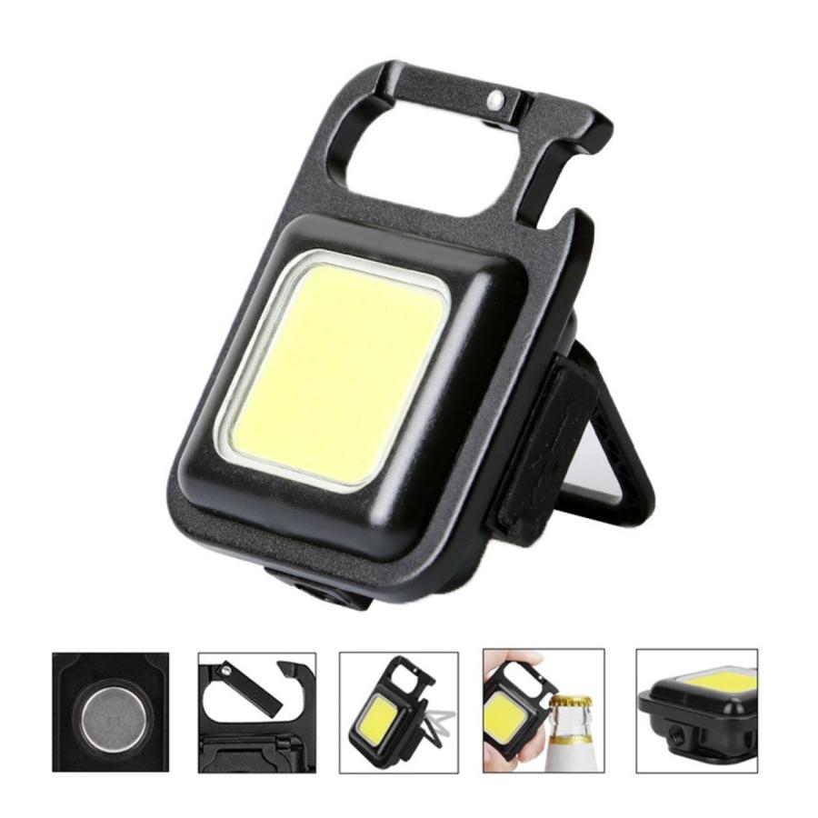 TR-WL008 充電式 マルチ LED ワークライト 500ルーメン 底面 マグネット 栓抜きUSB充電式 三脚用ネジ穴 (C) |  | 04