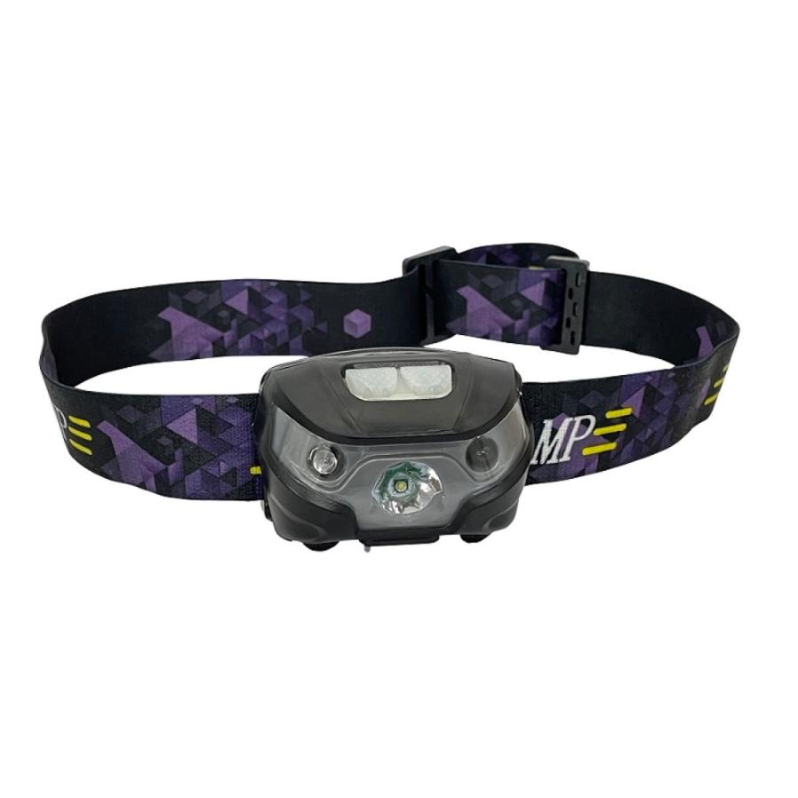 TRM-HD001 ヘッドライト タッチレスセンサー 搭載 LED USB充電式 赤外線センサー ヘッドランプ (05) | 