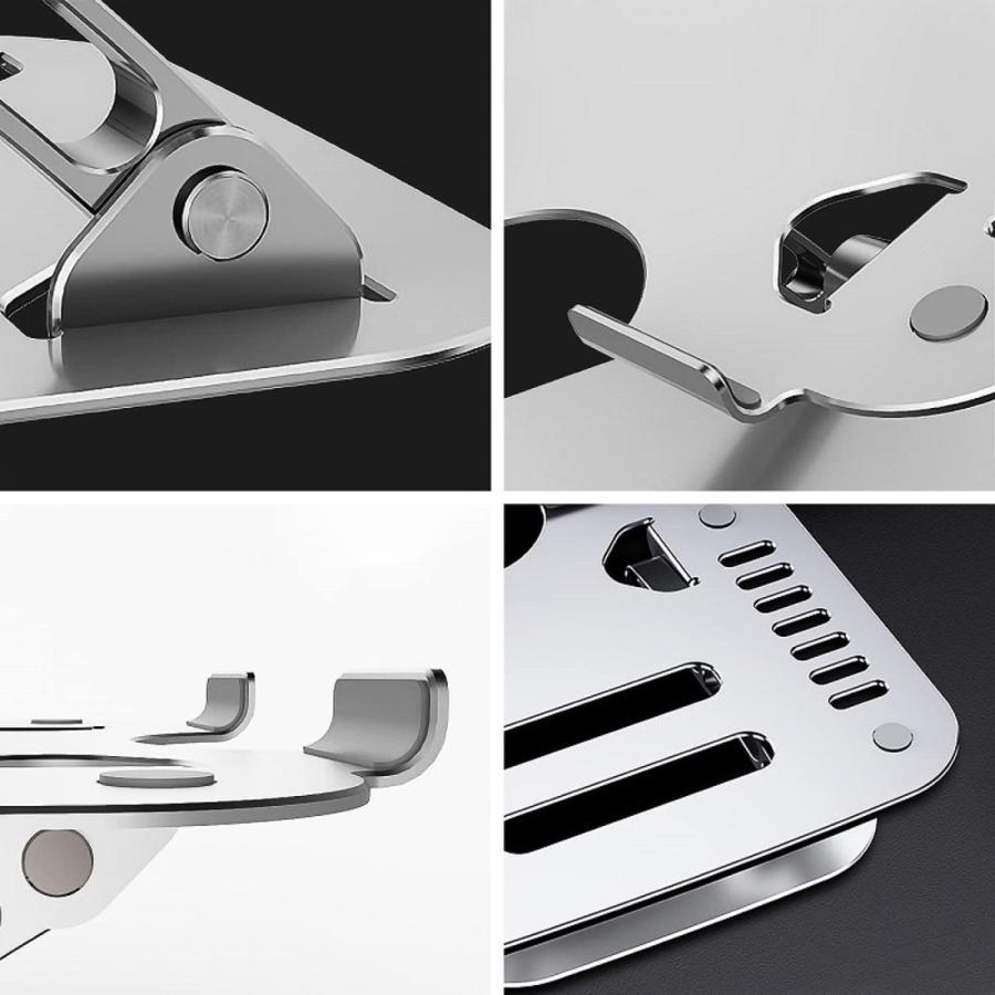 TRM-ST001 ノートパソコン タブレットスタンド 折りたたみ式 15.6インチノートPC以下に対応  (08) |  | 06