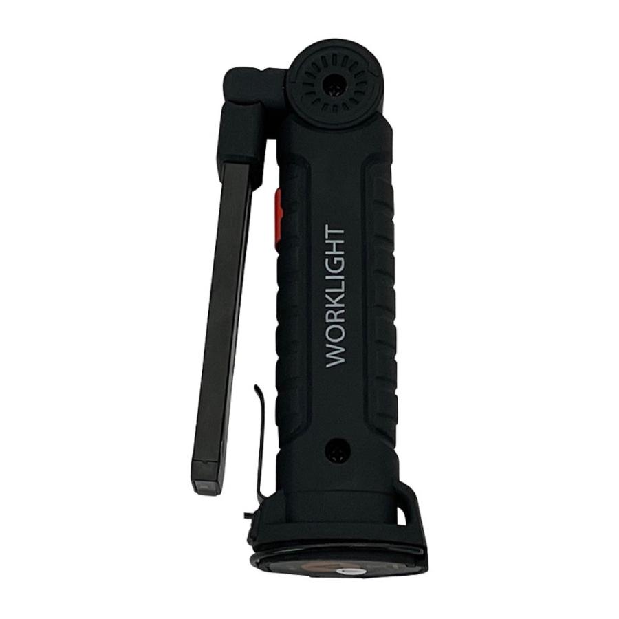 TRM-WL001 マグネット付 USB充電式 LED ワークライト 折りたたみ式 最大130ルーメン COB型 小型 (06) |  | 01