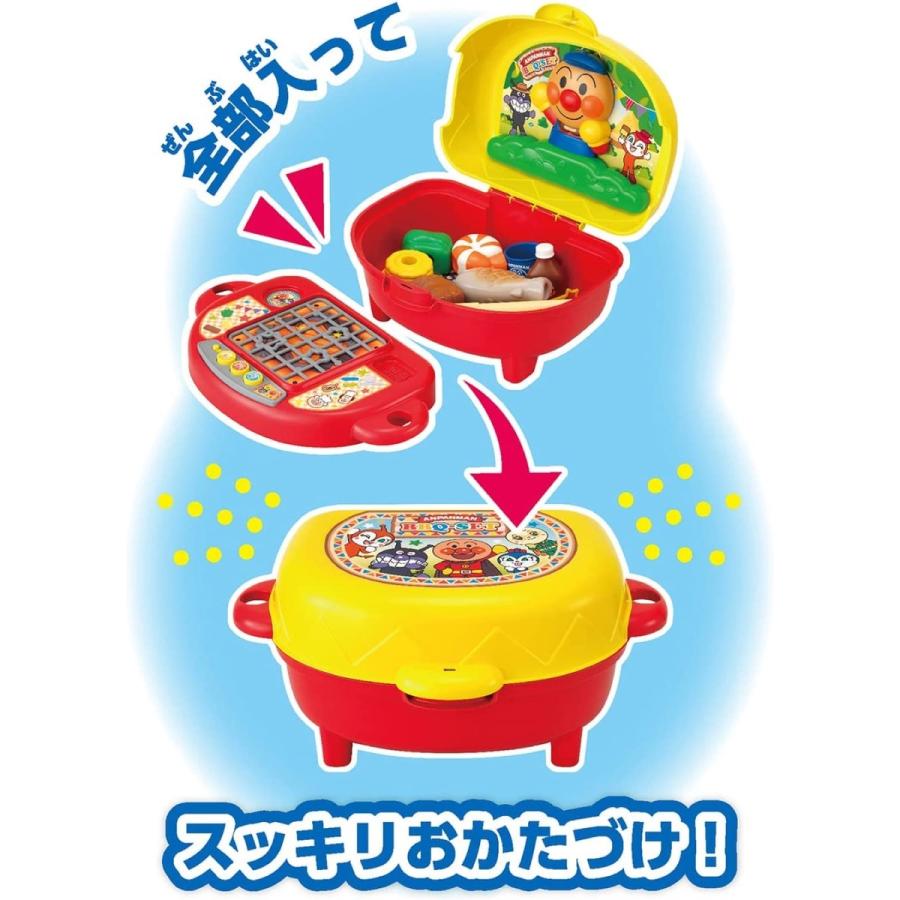 それいけ! アンパンマン BBQ  お肉・お魚・お野菜も！パチパチはねる 大きなBBQコンロセット (F) |  | 03