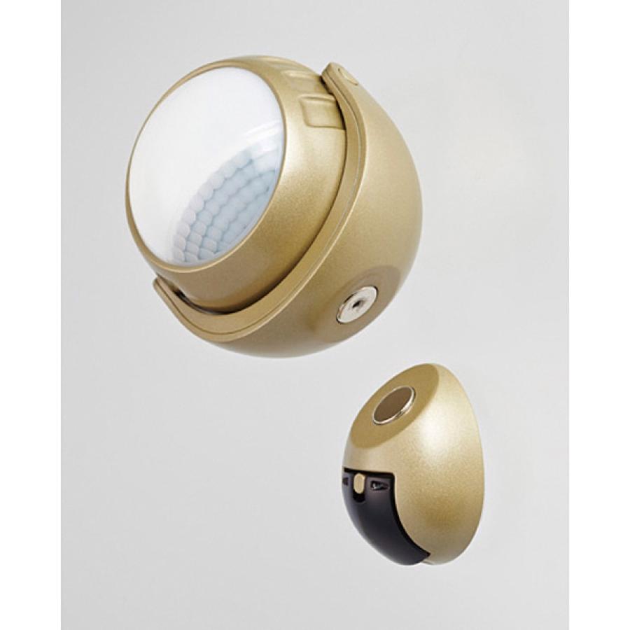 大進 DLB-600B らくらく センサーライト Gold ゴールド 乾電池式 フレキシブル 三脚 DAISHIN (06) | DAISHIN | 02