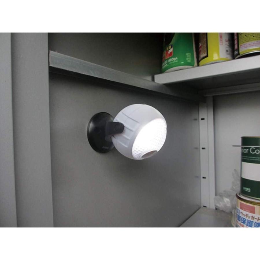 大進 DLB-N600A らくらく センサーライト 三脚 フレキシブル 120ルーメン 磁石 乾電池式 DAISHIN (06) | DAISHIN | 04