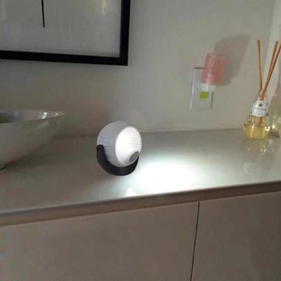 大進 DLB-N600B らくらく センサーライト 120ルーメン 乾電池式 吸盤 磁石 人感 DAISHIN (06) | DAISHIN | 02