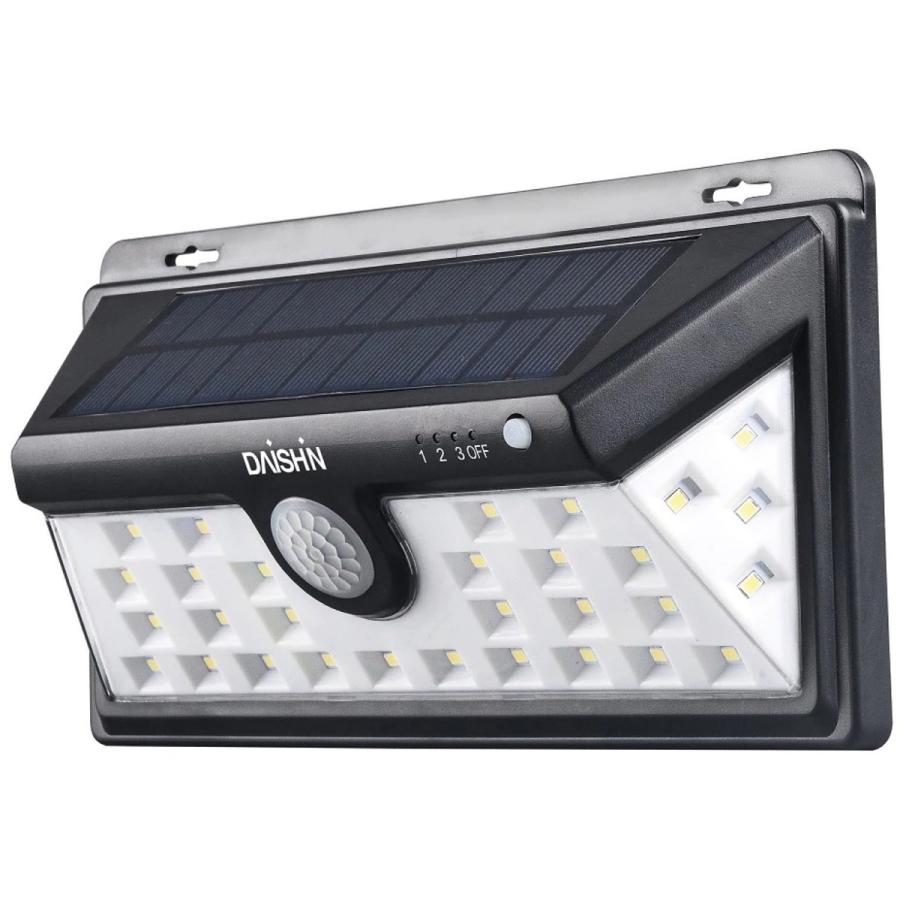 大進 DLS-WL005 広角 ソーラー ウォールライト 500ルーメン LED コンセント不要 DAISHIN (06) | DAISHIN | 01