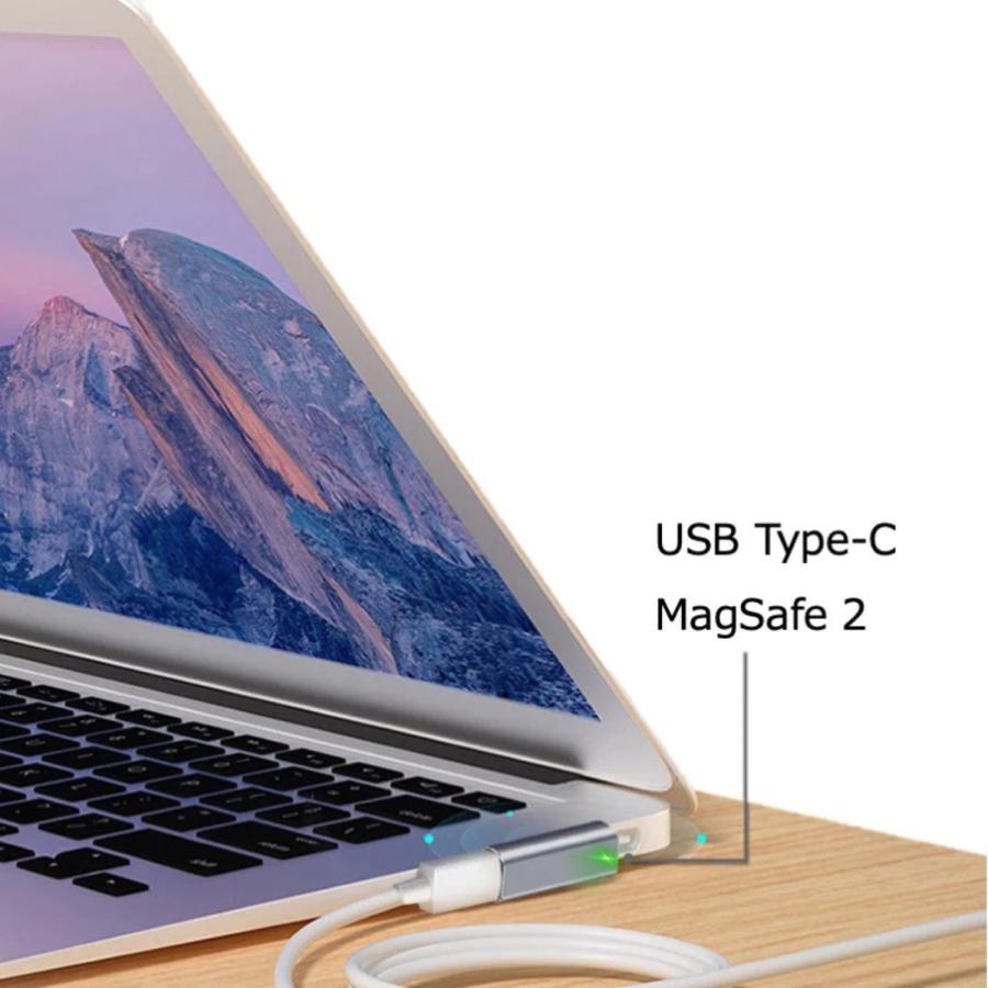 TR-MS001-SV USB Type-C MageSafe2 充電用  USB-C タイプC 100W 20V 5A 変換  MacBook Air Pro (C) |  | 01