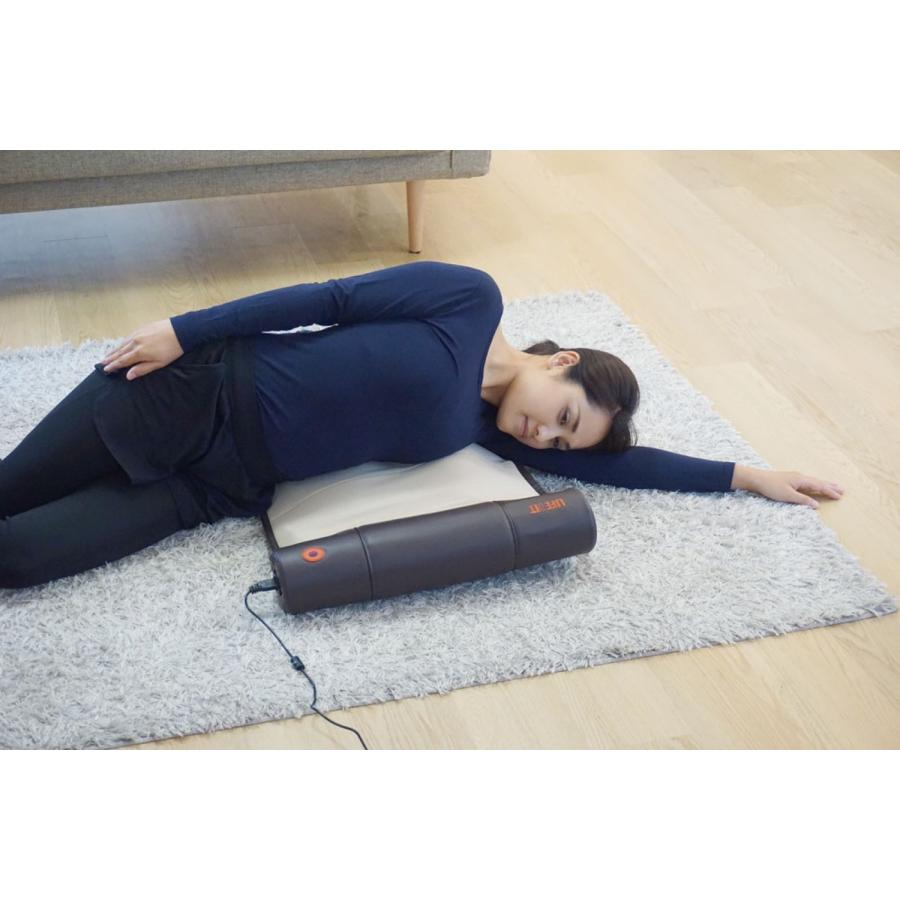 LIFEFIT Fit005 エアー4 3コース エアーバッグ ストレッチ マット 柔軟 美姿勢 骨盤 腰 サポート 折りたたみ コンパクト 省スペース 寝るだけ 簡単  エクササイ |  | 03