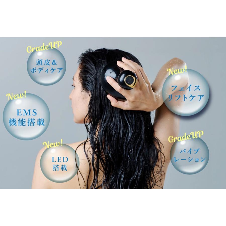 WAVEWAVE EMS スカルプ ヘッドスパ もみほぐし お風呂 防水 自宅 ヘッドスパブラシ 星岡商事 (06) | WAVEWAVE | 02