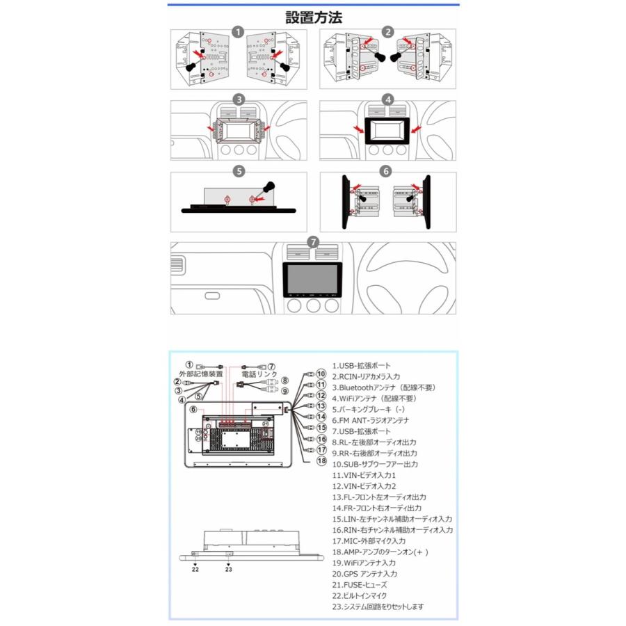 ATOTO カーナビ S8G2113LT 10型 IPS ディスプレイ タッチパネル 2G+32G 2.4G/5G Wi-Fi 星岡商事 (M) |  | 08