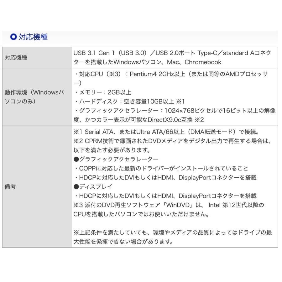 I-O DATA DVRP-UT8C2W  ポータブル DVDドライブ USB 3.1 Gen1  アイ・オー・データ (F) | I-O DATA | 07