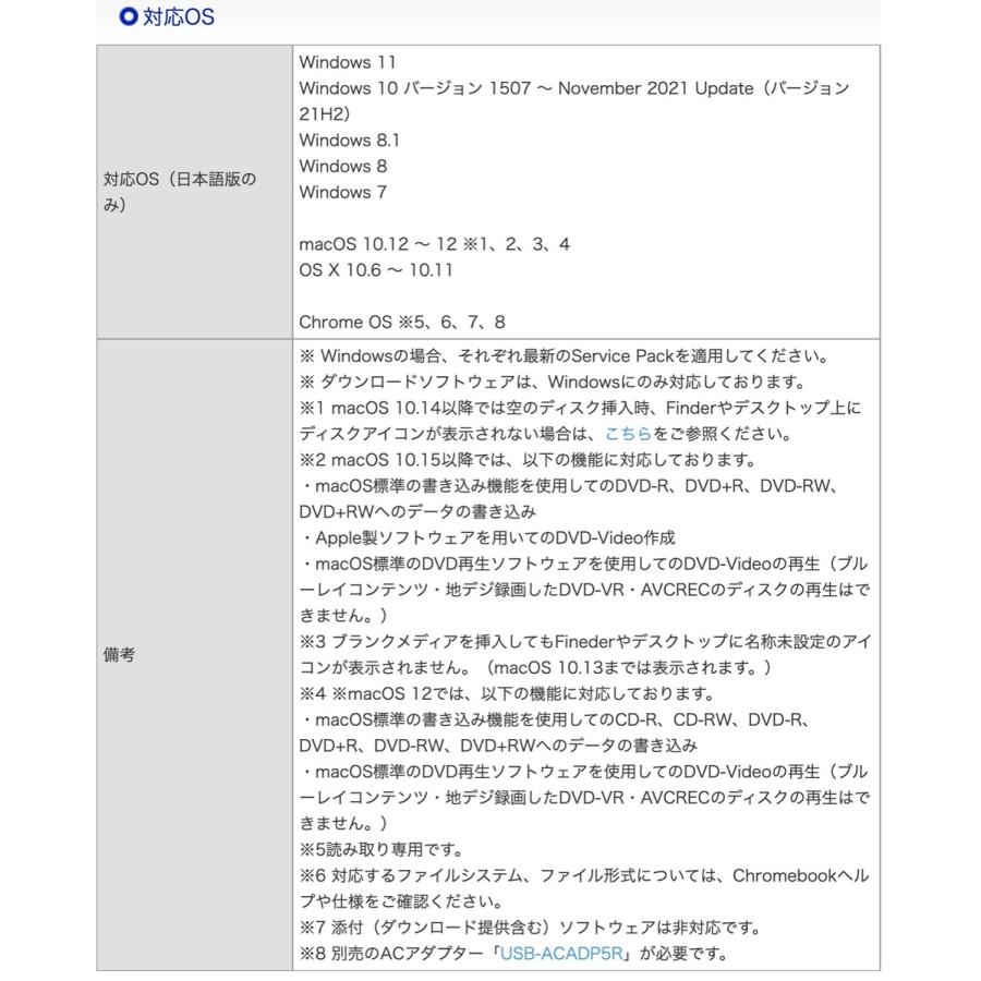 I-O DATA DVRP-UT8C2W  ポータブル DVDドライブ USB 3.1 Gen1  アイ・オー・データ (F) | I-O DATA | 08