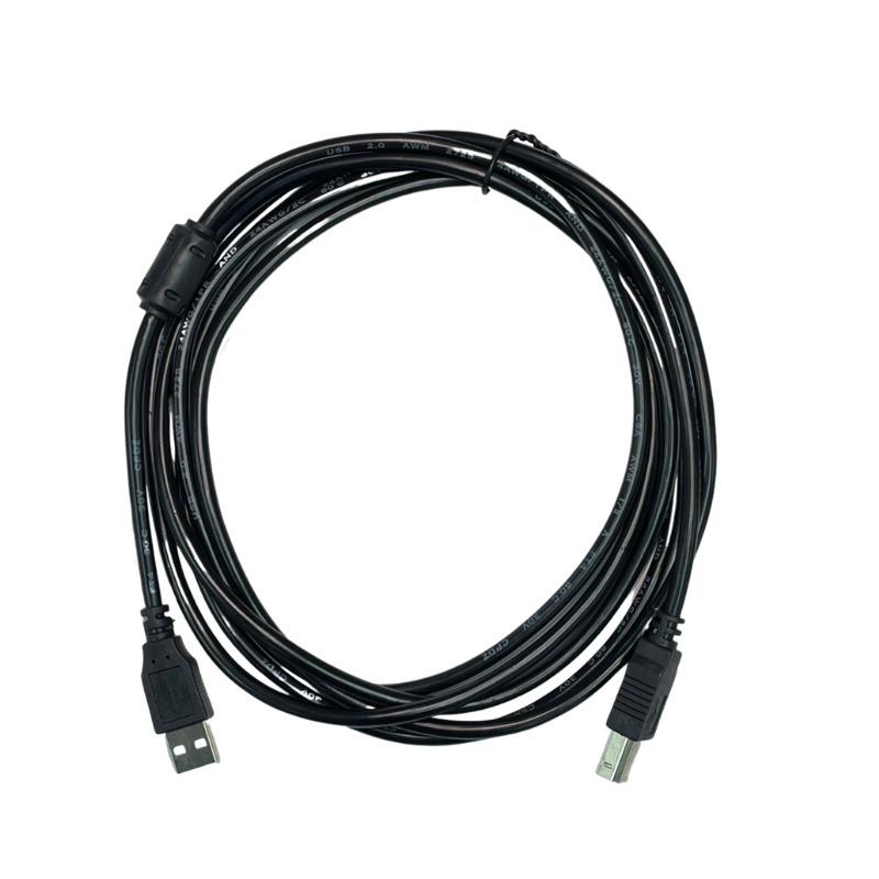 TR-UC001-3 USB2.0 ケーブル Type-A Type-B プラチナ層 シールド加工 3m 480Mbps 延長ケーブル ブラック (C) | 