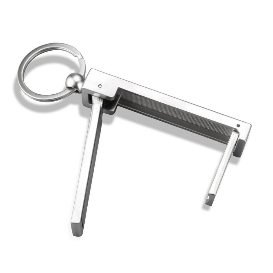 TR-TH001 携帯用 カバン掛け シルバー ブラック 折り畳み式 バッグ ハンガー フック テーブルフック (C) |  | 01