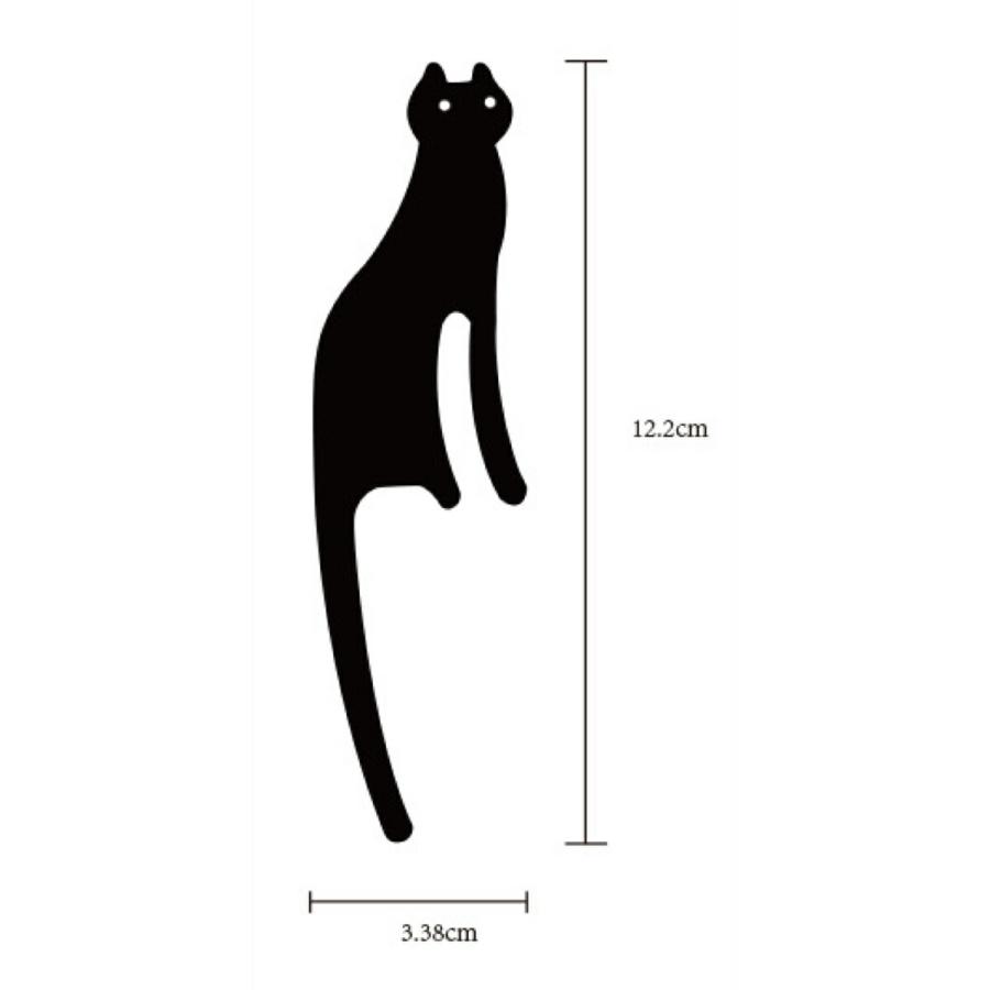 TR-KF002-C 黒猫尻尾フック 3匹セット 両面テープ 耐0.5kg 鍵 小物 玄関 キッチン 台所 フック 猫 ブラック (C) |  | 02