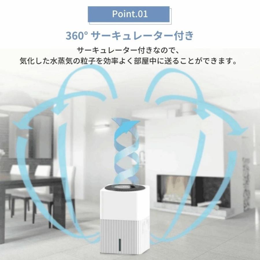 suitU SU-KA30VTA 加湿器 気化式 サーキュレーター付き サーキュレーター 首振り AZUMA アズマ (R) | アズマ | 02