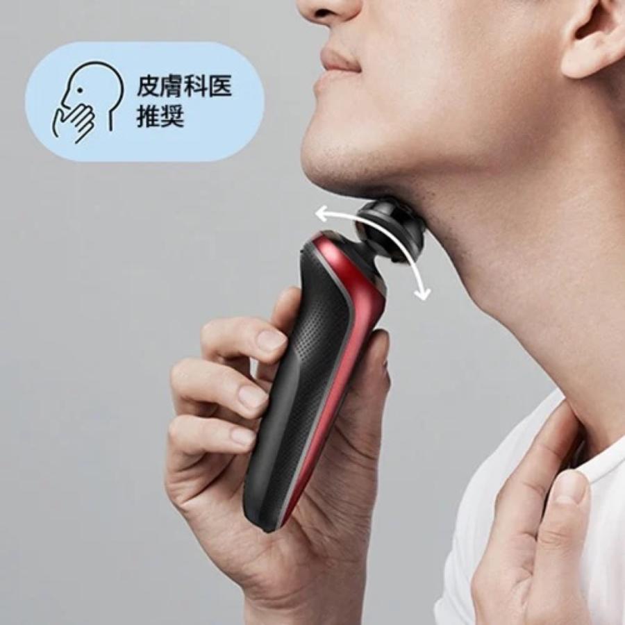 BRAUN 60-R4200cs シリーズ6 充電式 シェーバー 肌にやさしい 深剃り 防水 レッド Series6 ブラウン (06) | BRAUN | 01