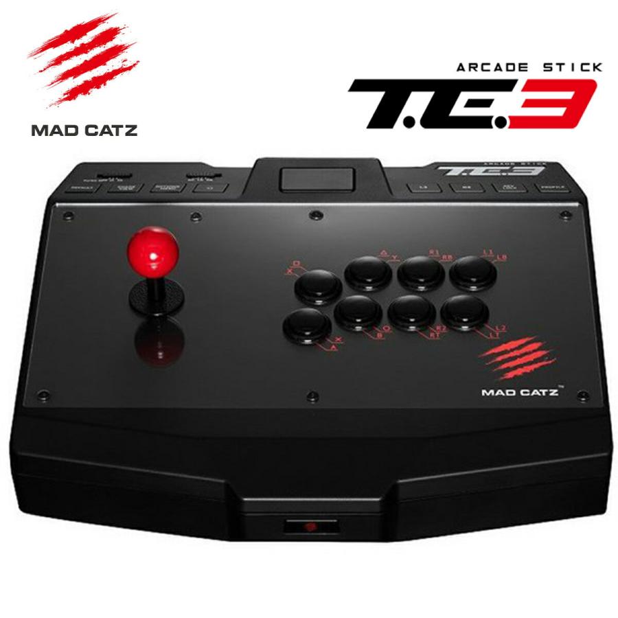 Mad Catz T.E.3 アーケード ファイトスティック MADCATZ マッドキャッツ TE3 GAPCCAINBL001-0J (10) | MAD CATZ