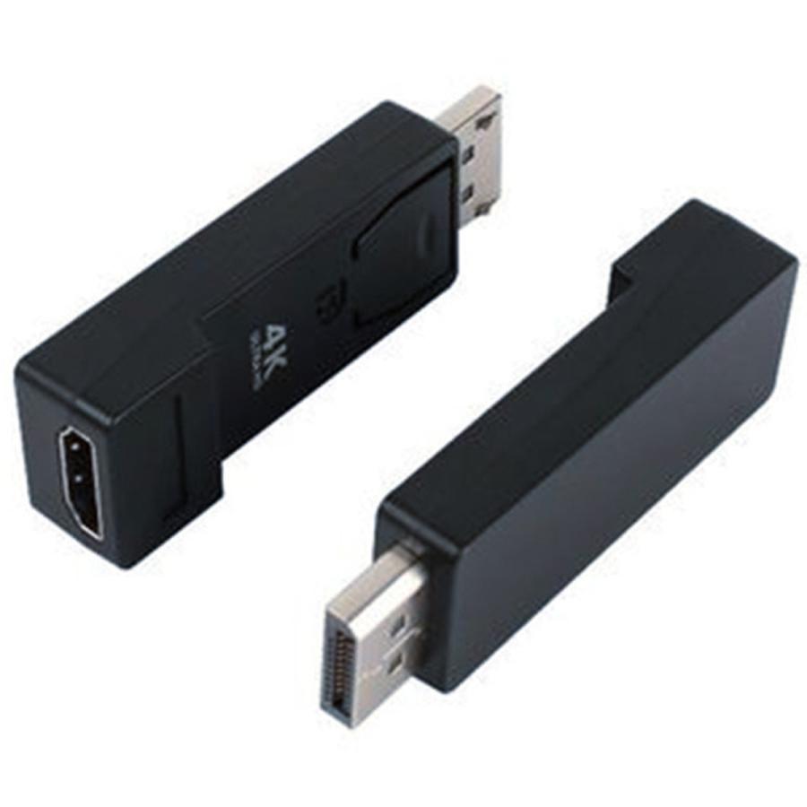 TR-HDA005-BK DisplayPort to HDMI 変換アダプタ 4K パソコン PC プロジェクター モニター ブラック (C) |  | 01