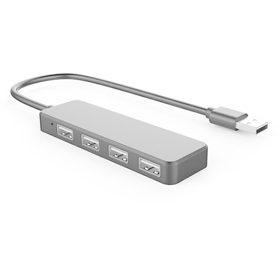 TR-UBP001-BK USBハブ 4ポート 480Mbps ケーブル長30cm USB2.0 スリムタイプ パソコン テレワーク (C) | 